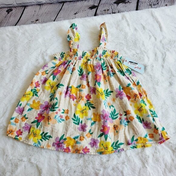 Cat & Jack, Girls' Gauze Shirt, 3KIDS-BM - Picture 2 of 4